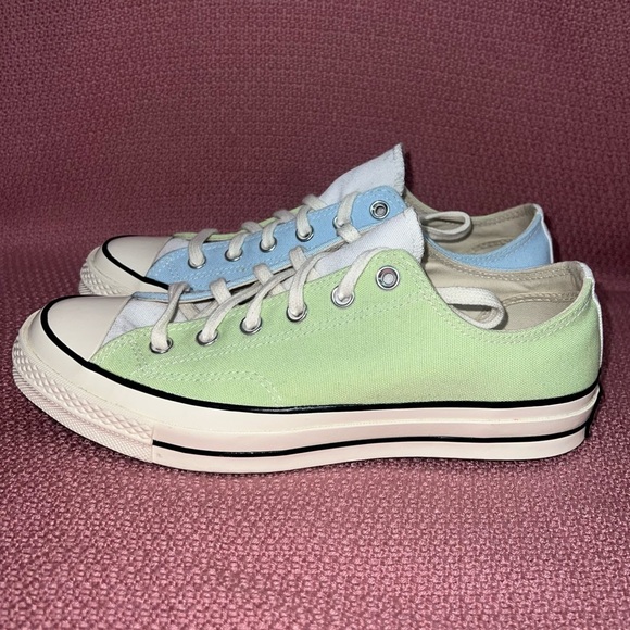 Converse Chuck 70 Low Tri-Panel Three Color Canvas Sneakers women’s 10 / men’s 8 - Picture 2 of 10